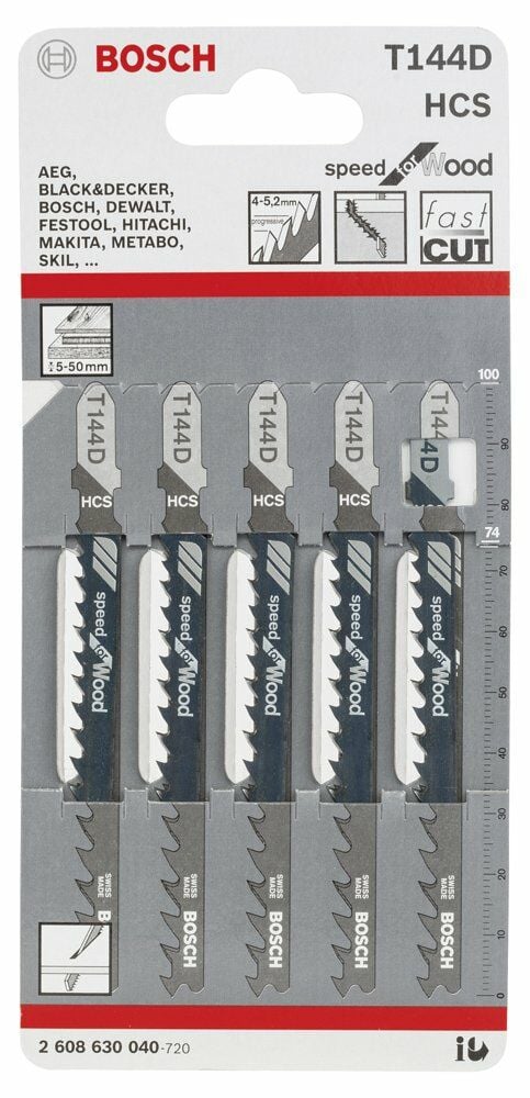 Bosch T 144 D Speed For Wood 5Lı 2608630040