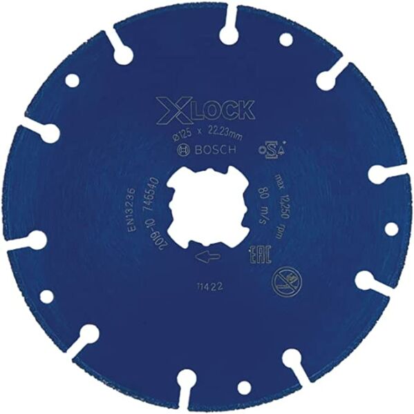 Bosch X-Lock Diamond Metal Wheel Kesme Diski 125X22.23 Mm 2608900533