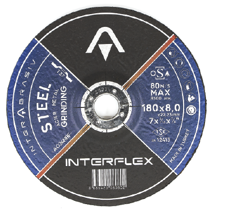 Interflex 180x6 mm Metal Taşlama Taşı