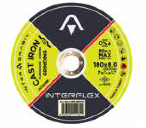 Interflex 180x8 mm Döküm Taşlama Taşı