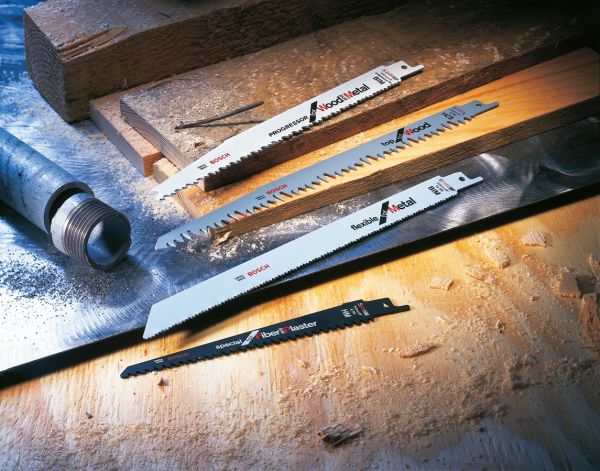 Bosch - Flexible Serisi Ahşap Ve Metal için Panter Testere Bıçağı S 1122 VF - 25'li