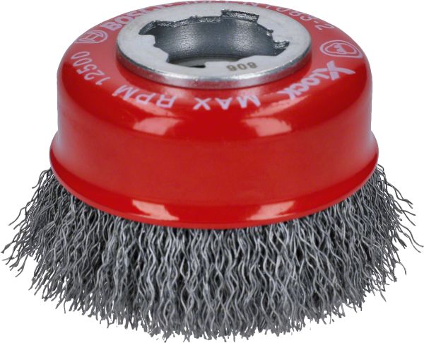 Bosch X-LOCK Metal İçin Saçaklı Tel Fırça 75*0,3mm 2608620725