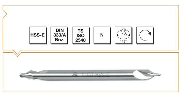 Makina Takım HSS-E DIN 333/A Bnz. Punta Matkabı - UZUN 2.5MM