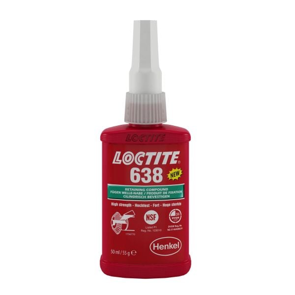 LOCTITE 638 Rulman Sabitleyici Yüksek Mukavemet 50 ml (1803363)