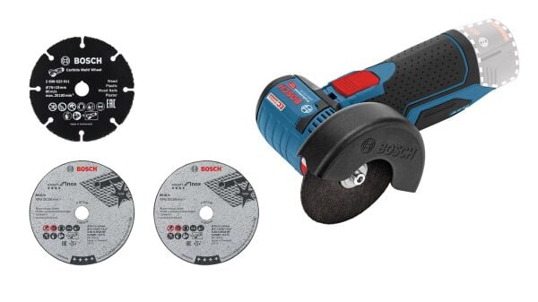 Bosch GWS 12V-76 Akülü Taşlama Makinesi (Solo Aküsüz) 06019F2000