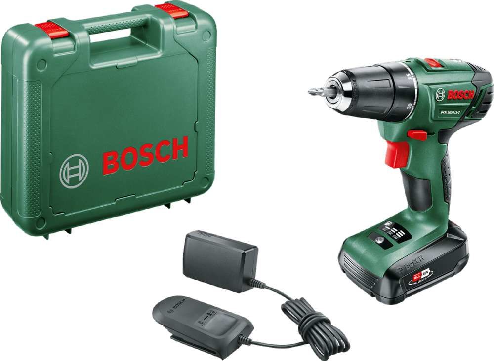 Bosch PSR 1800 LI-2 Akülü Delme/Vidalama Makinesi 06039A310B