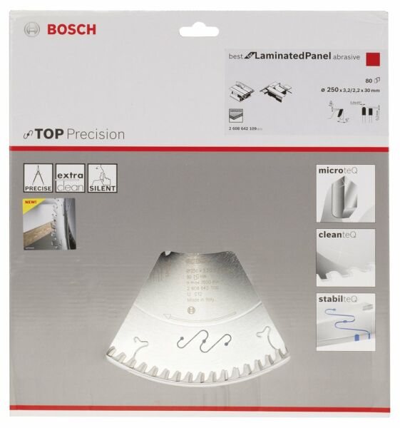 Bosch Blp Daıre Test.Bıc Abr 250*30 Mm 80 D T 2608642109