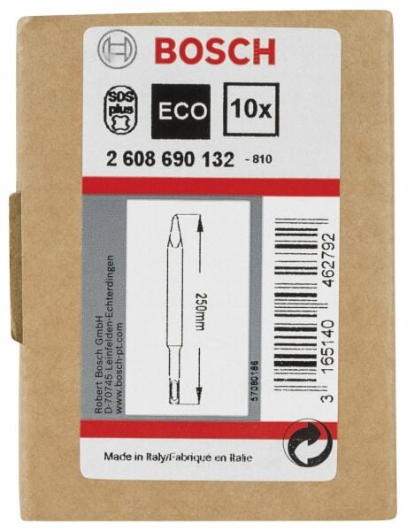 Bosch Sıvrı Keskı Sds-Plus 250 Mm 10Lu 2608690132