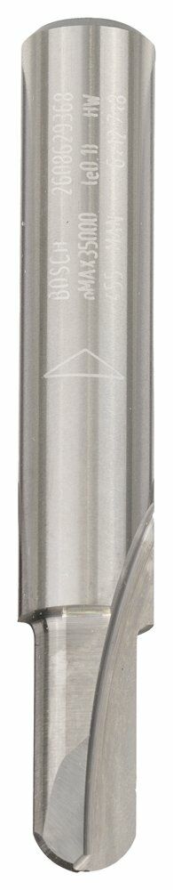 Bosch - Expert Serisi Ahşap İçin Çift Bıçaklı, Tam Sert Metal Boşluk Frezesi 8*6*50,8 mm