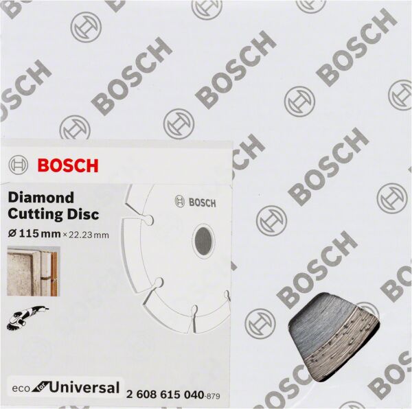 Bosch Elmas Kesme Dısk Efunıv 115*22,23Mm 9+1 2608615040