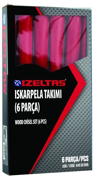 İzeltaş 6 Lı Iskarpela Takımı 5010008106