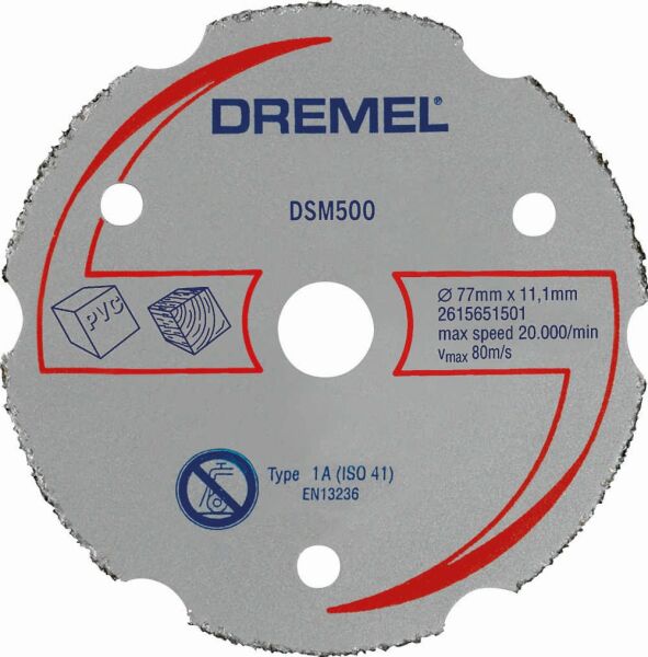 Dremel DSM20 Çok Amaçlı Karpit Kesme Diski (DSM500)