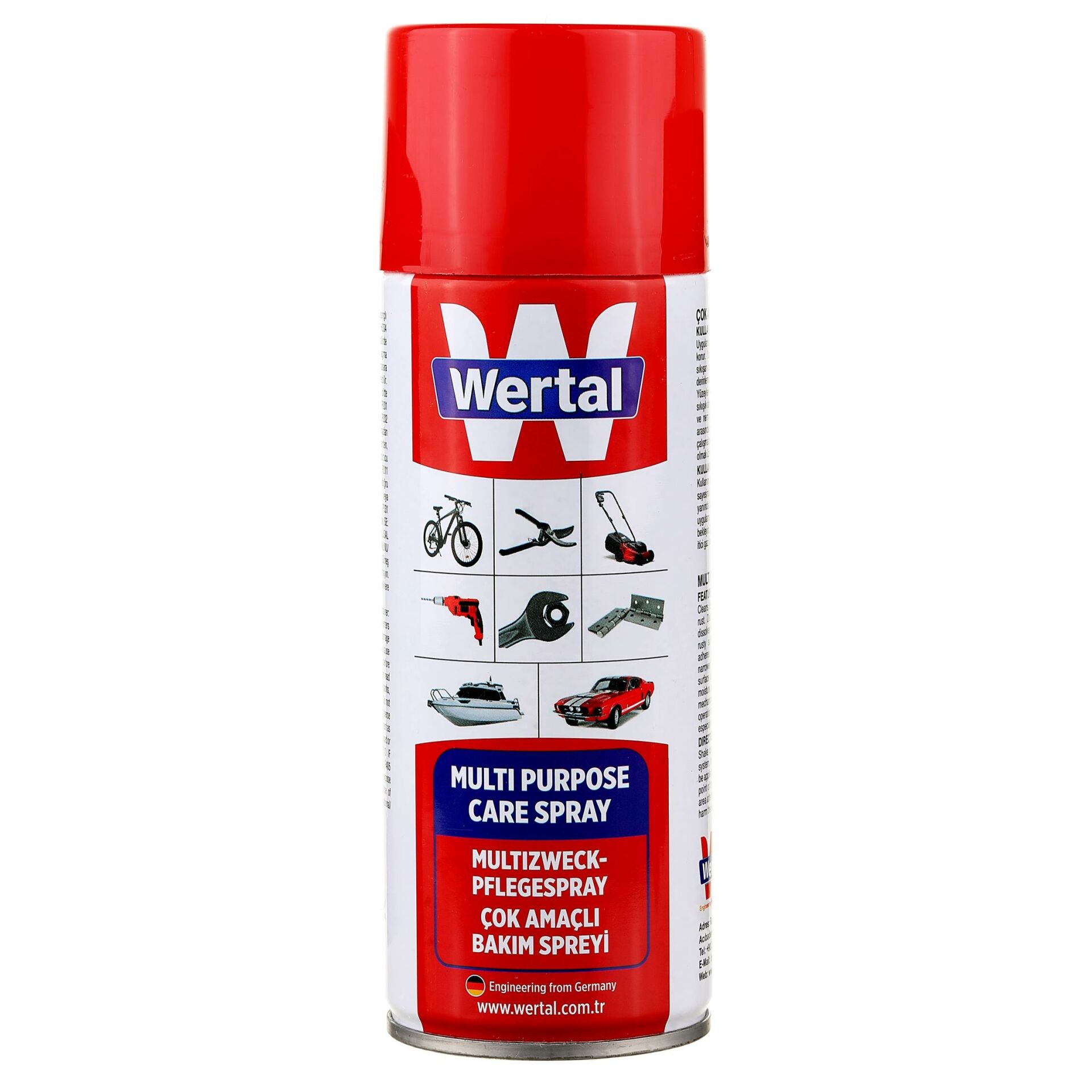 Wertal Çok Amaçlı Bakım Spreyı-400Ml