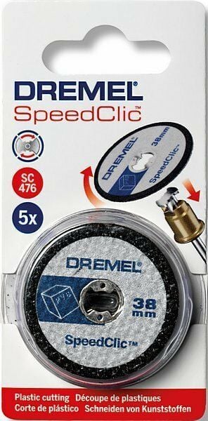 DREMEL® EZ SpeedClic: Plastik Kesme Diskleri (SC476)