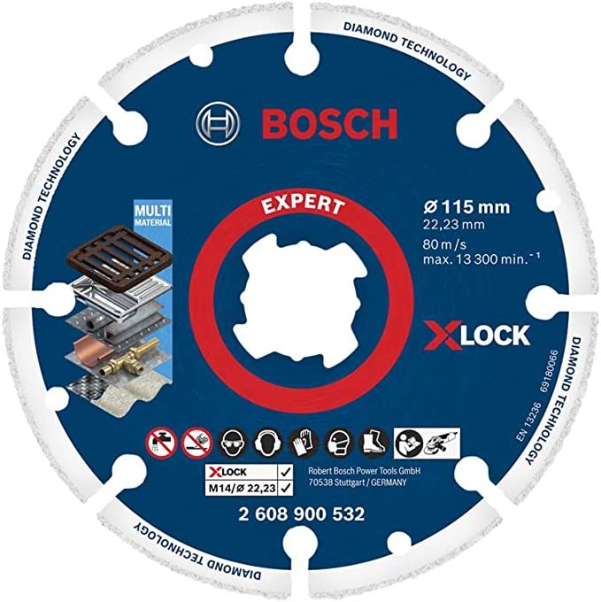 Bosch X-Lock Dmw Kesme Dıskı 115X22.23 Mm 2608900532