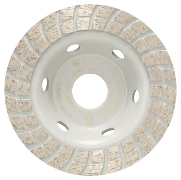 Bosch - Standard Seri Beton İçin Elmas Çanak Disk Turbo 105 mm