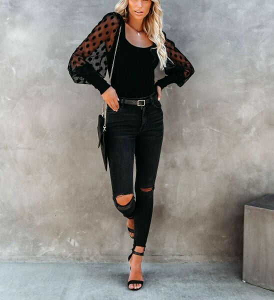 Blouse Black Nd22011