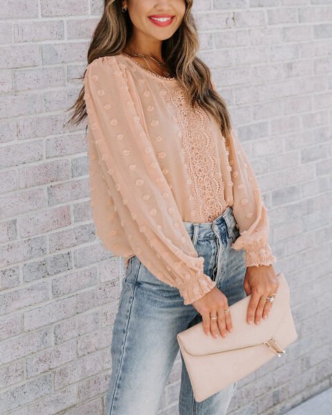 Blouse Salmon Nd22158