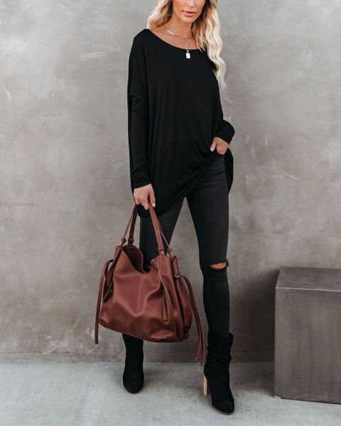 Blouse Black Nd22194