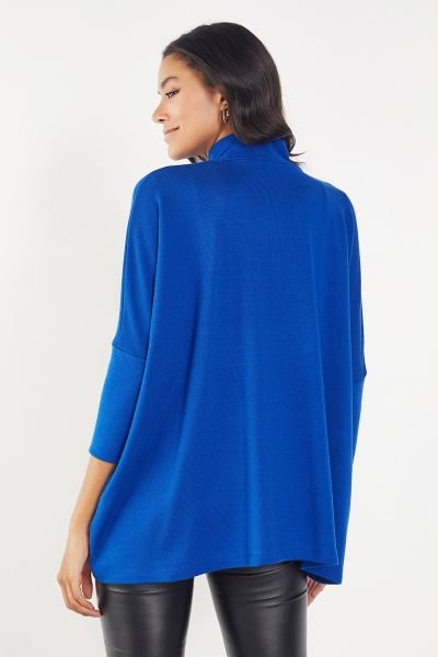 Blue Poncho