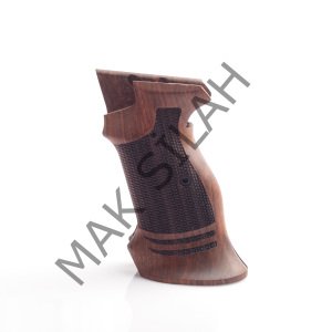 Sig P 210 Atış Nokta Çizgi Motif Ceviz Ahşap Silah Kabze