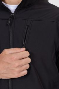 AKN 01 TAKTİK SOFTSHELL MONT - Siyah/Haki/Bej