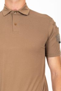 AKN 708 POLO YAKA KISA KOLLU TAKTİK T-SHIRT - Siyah/Haki/Bej
