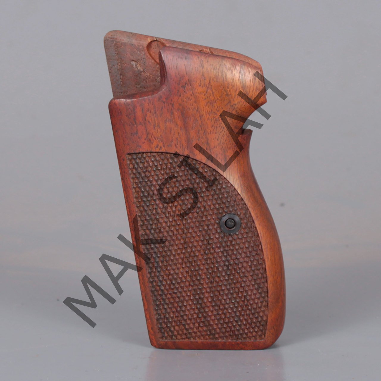 Sig P 210 Ortapedik Halkalı Orange Nokta Motif Ceviz Ahşap Silah Kabze