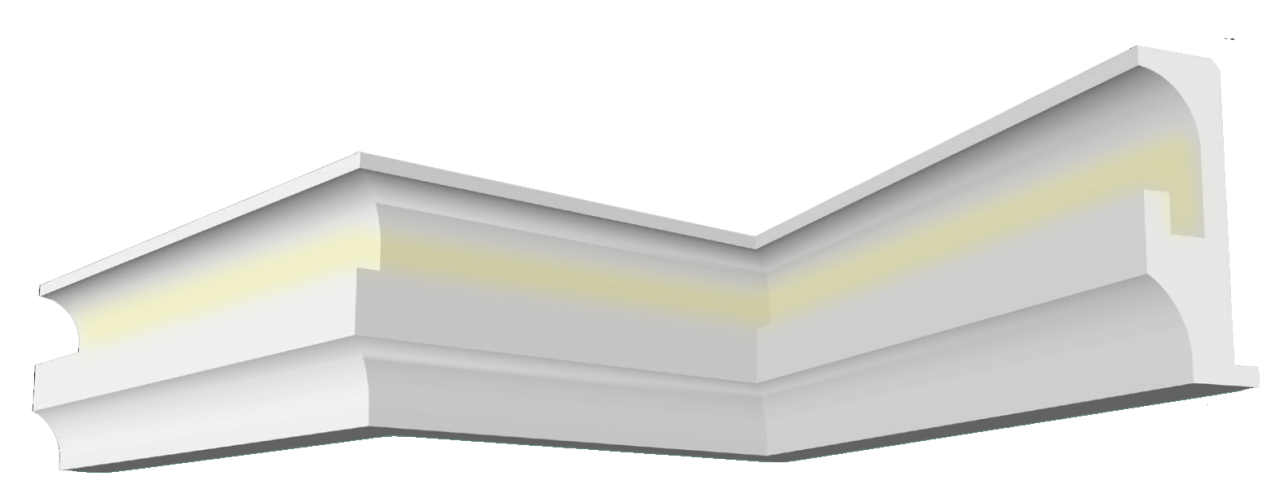 LED-123 Ledli Kartonpiyer 16* 6,5 cm