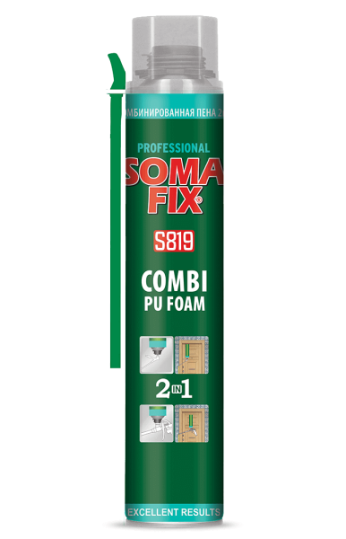 S819 SOMAFİX COMBİ VALFLİ POLİÜRETAN KÖPÜK