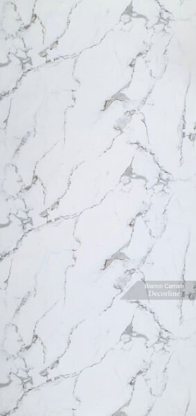 PPVC-0106 BIANCO CARRARA DECORLINE STONE 122*244