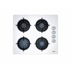 BOSCH POP6C2O10O Serie | 2 Gazlı Ocak60 cm Sert cam, Beyaz