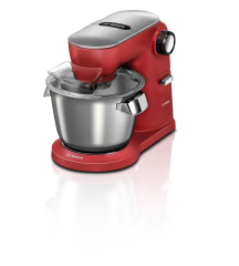 Bosch MUM9A66R00 Mutfak Makinesi OptiMUM 1600 W Kırmızı, Gümüş
