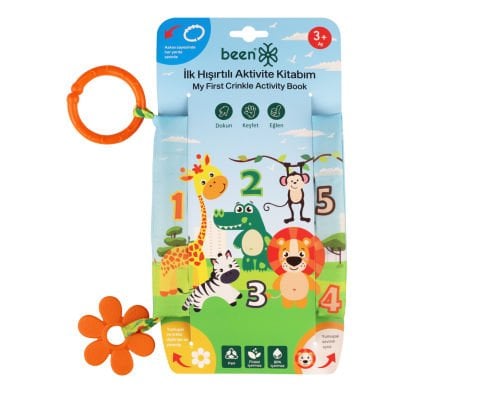 been My First Crinkle Activity Book / İlk Hışırtılı Aktivite Kitabım