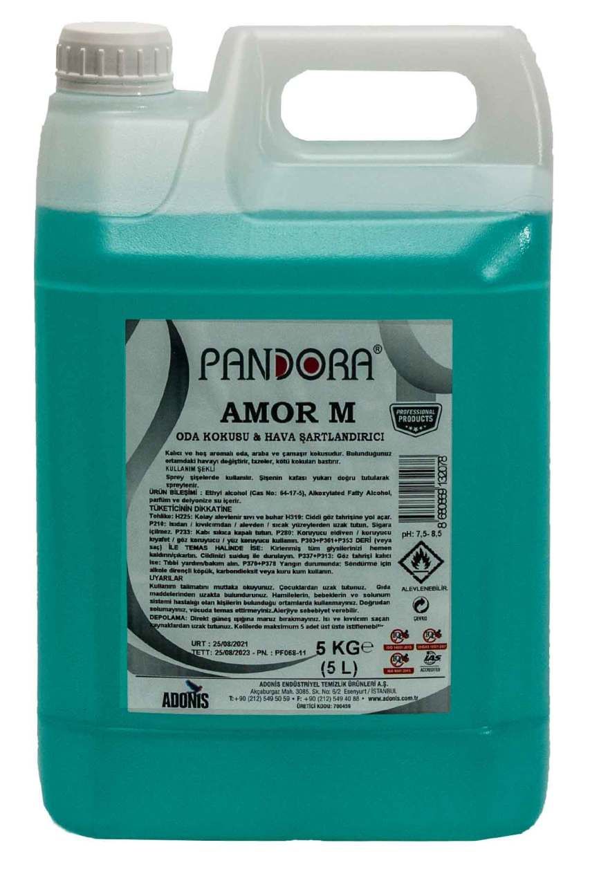 Pandora Amor Çamaşır Ve Oda Parfümü 5 L