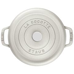 Staub La Cococtte Döküm Tencere Trüf Beyazı 26 cm 5,25 lt Yuvarlak