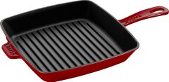 Staub Döküm Amerikan Izgara Tava  Kırmızı 26*26 cm