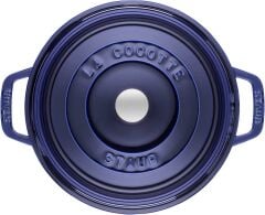 Staub Döküm Tencere Koyu Mavi Yuvarlak 26 cm