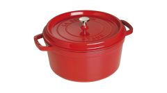 Staub Döküm Tencere Kırmızı Yuvarlak 28 cm