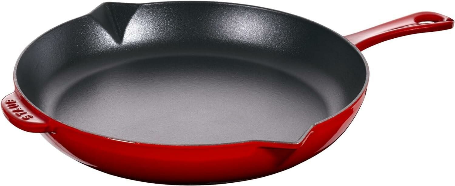 Staub LA COCOTTE Kızartma Tavası Kolay Dökme Özelliğiyle Döküm Demir 26 cm