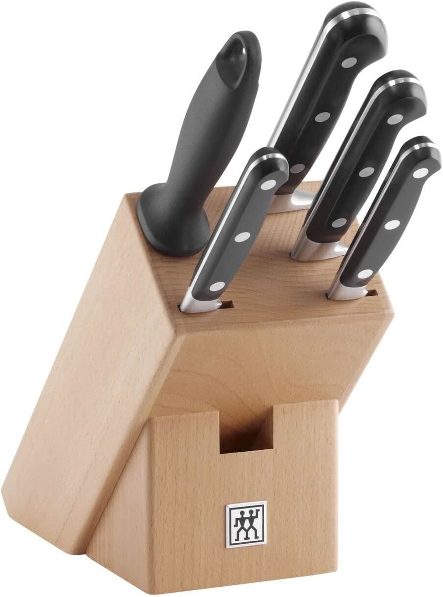 Zwilling Professional S Blok Bıçak Seti Kayın Ağacı 6 Parça