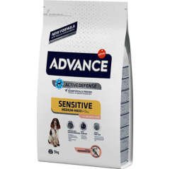 Advance Sensitive Hassas Deri Somon Köpek Maması 3 Kg