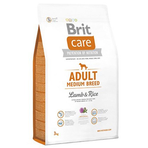 Brit Care Medium Orta Irk Kuzulu Köpek Maması 3 Kg