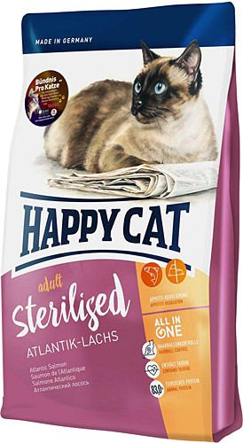 Happy Cat Sterilised Atlantic Somon Kısırlaştırılmış Kedi Maması 4 Kg