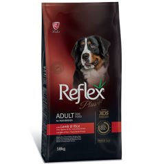 Reflex Plus Kuzu Etli Maxi Büyük Irk Köpek Maması 18 Kg