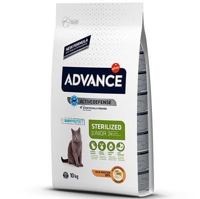 Advance Junior Kısırlaştırılmış Yavru Kedi Maması 10 Kg