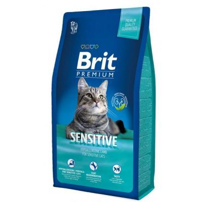 Brit Premium Adult Sensitive Kuzu Etli Kedi Maması 8 Kg