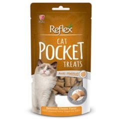 Reflex Pocket Anti Hairball Tüy Yumağı Kontrol Kedi Ödülü 60 Gr