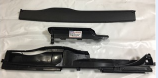 AUDİ A3 2013-2017 ÖN PANEL HAVALANDIRMA DİZEL SET (3 PARÇA) 5Q0129621D