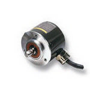 Omron - E6C3-AG5C-C 256P/R 2M  Encoder, absolute, 256ppr, 9-bit, 12-24 VDC, NPN open collector, gray code output, 2m cable